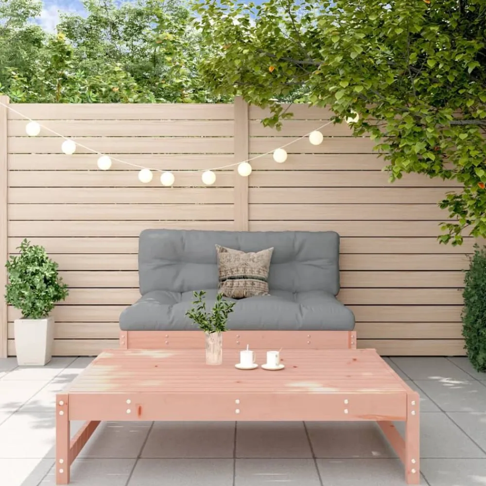 Mobilier De Jardin-vidaXL Salon de jardin 2 pcs bois massif douglas Douglas naturel