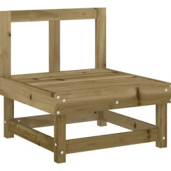 Mobilier De Jardin-vidaXL Salon de jardin 3 pcs bois de pin imprégné Naturel impregné