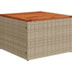 vidaXL Salon de jardin avec coussins 8 pcs résine tressée