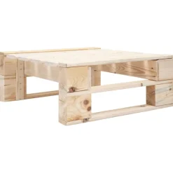 vidaXL Salon de jardin palette 6pcs avec coussins Bois de pin imprégné