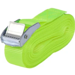 vidaXL Sangle 10 pcs 0,25 tonne 5 m x 25 mm Vert fluorescent