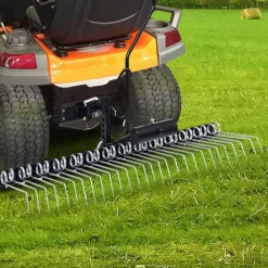 Pelouses & Jardins-vidaXL Scarificateur pour tondeuse autoportée 109 cm