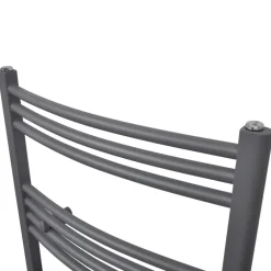 vidaXL Sèche-serviettes eau chaude à rails incurvés 480 x 480 mm