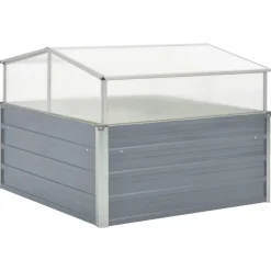 vidaXL Serre 100 x 100 x 85 cm e Acier galvanisé