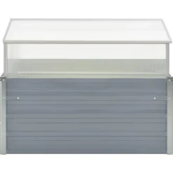 vidaXL Serre 100 x 100 x 85 cm e Acier galvanisé