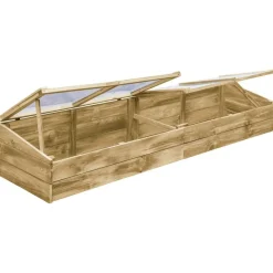 Pelouses & Jardins-vidaXL Serre Bois de pin imprégné 200x50x35 cm