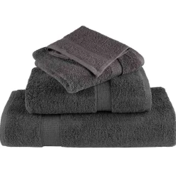 vidaXL Serviette Invité SOLUND 2 pcs 15 x 21 cm 550 gsm