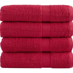 vidaXL Serviettes de bain de qualité supérieure SOLUND 4 pcs 600g/m²