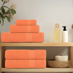 vidaXL Serviettes de toilette FROGN 4 pièces 30x30 cm 360 g/m²
