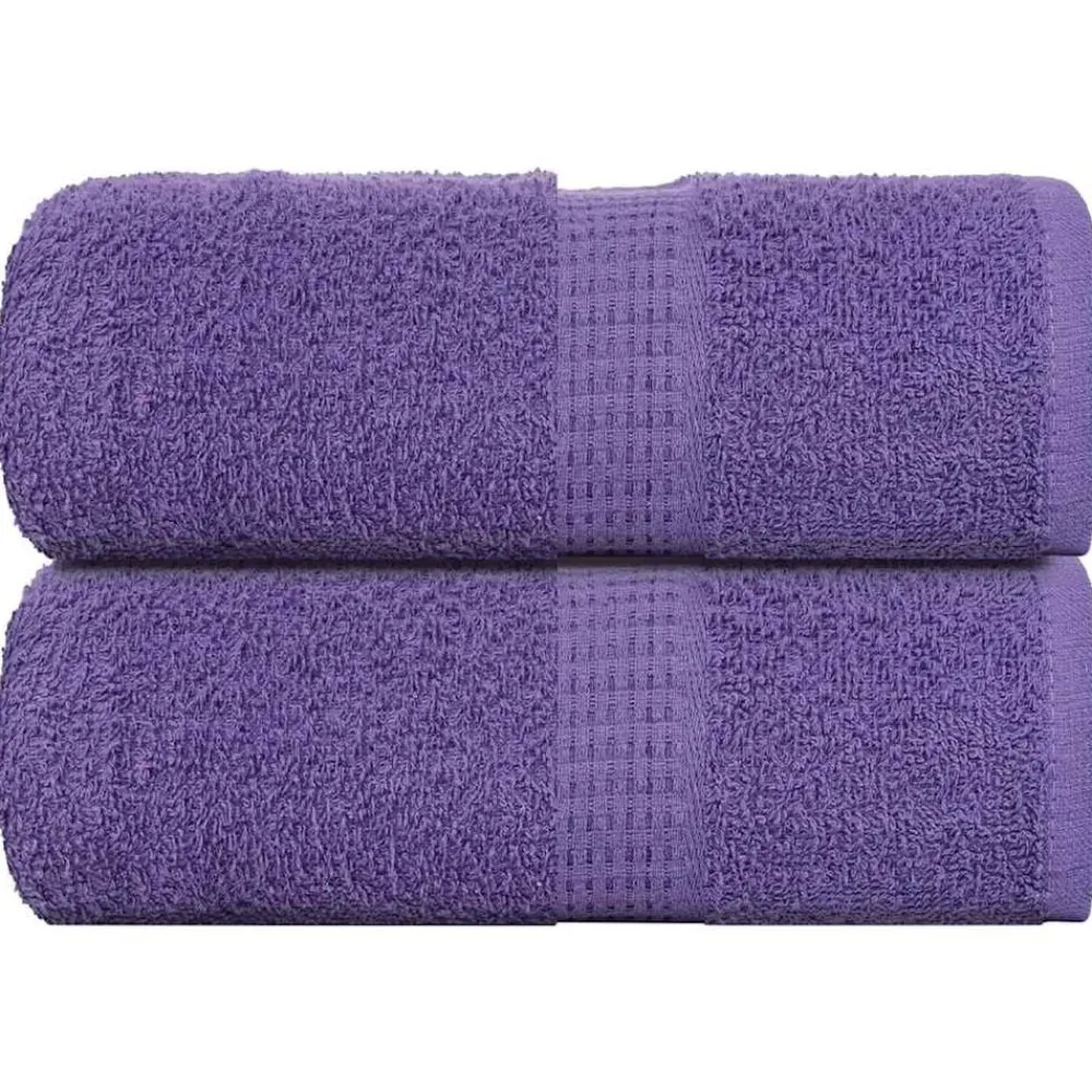 vidaXL Serviettes de visage FROGN 2 pcs 30x30 cm 360 g/m²
