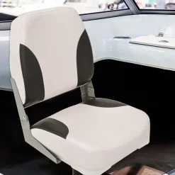 vidaXL Siège de bateau avec piédestal pivotant à 360°