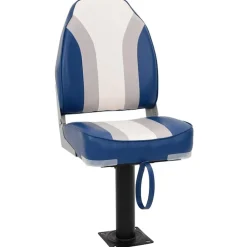 vidaXL Siège de bateau avec piédestal pivotant à 360°