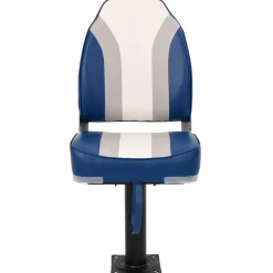 vidaXL Siège de bateau avec piédestal pivotant à 360°