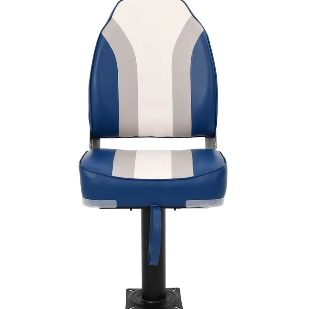 vidaXL Siège de bateau avec piédestal pivotant à 360°