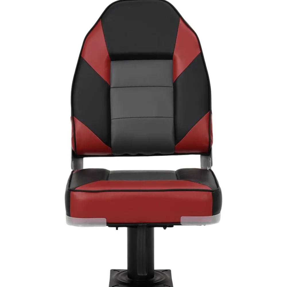 vidaXL Siège de bateau avec piédestal pivotant à 360°
