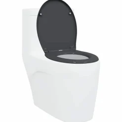 vidaXL Siège de toilette 47 x 37 x 4 cm Duroplast