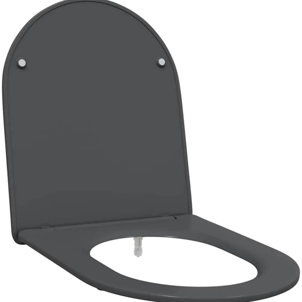 vidaXL Siège de toilette 47 x 36 x 3,4 cm Duroplast