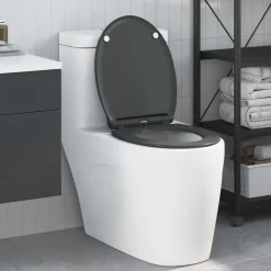 vidaXL Siège de toilette 47 x 37,5 x 3,8 cm Duroplast