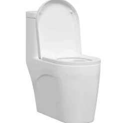 Plomberie-vidaXL Siège de toilette 48 x 36,5 x 4,5 cm Polypropylène Blanc