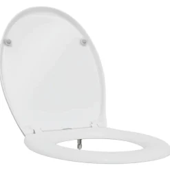 Plomberie-vidaXL Siège de toilette 47 x 37 x 4 cm Duroplast Blanc
