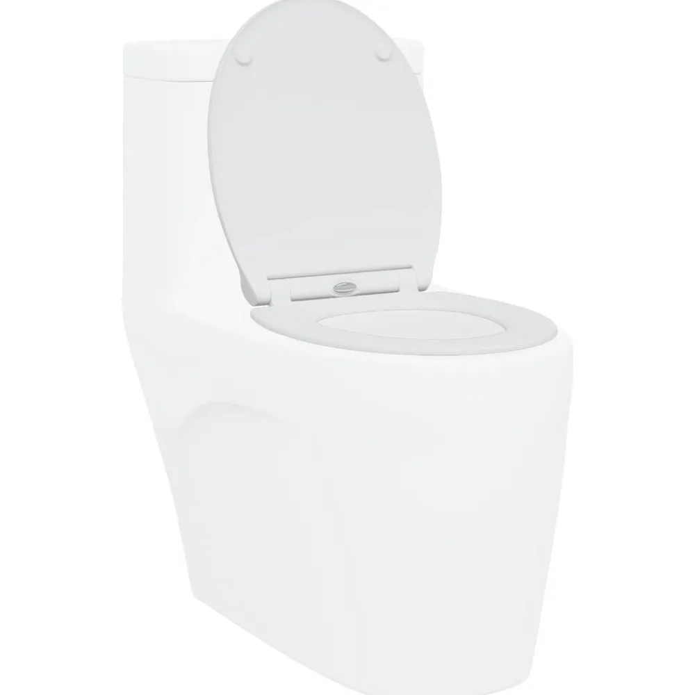 vidaXL Siège de toilette 47 x 37,5 x 3,8 cm Duroplast