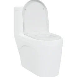 Plomberie-vidaXL Siège de toilette 49 x 36 x 4 cm Duroplast Blanc