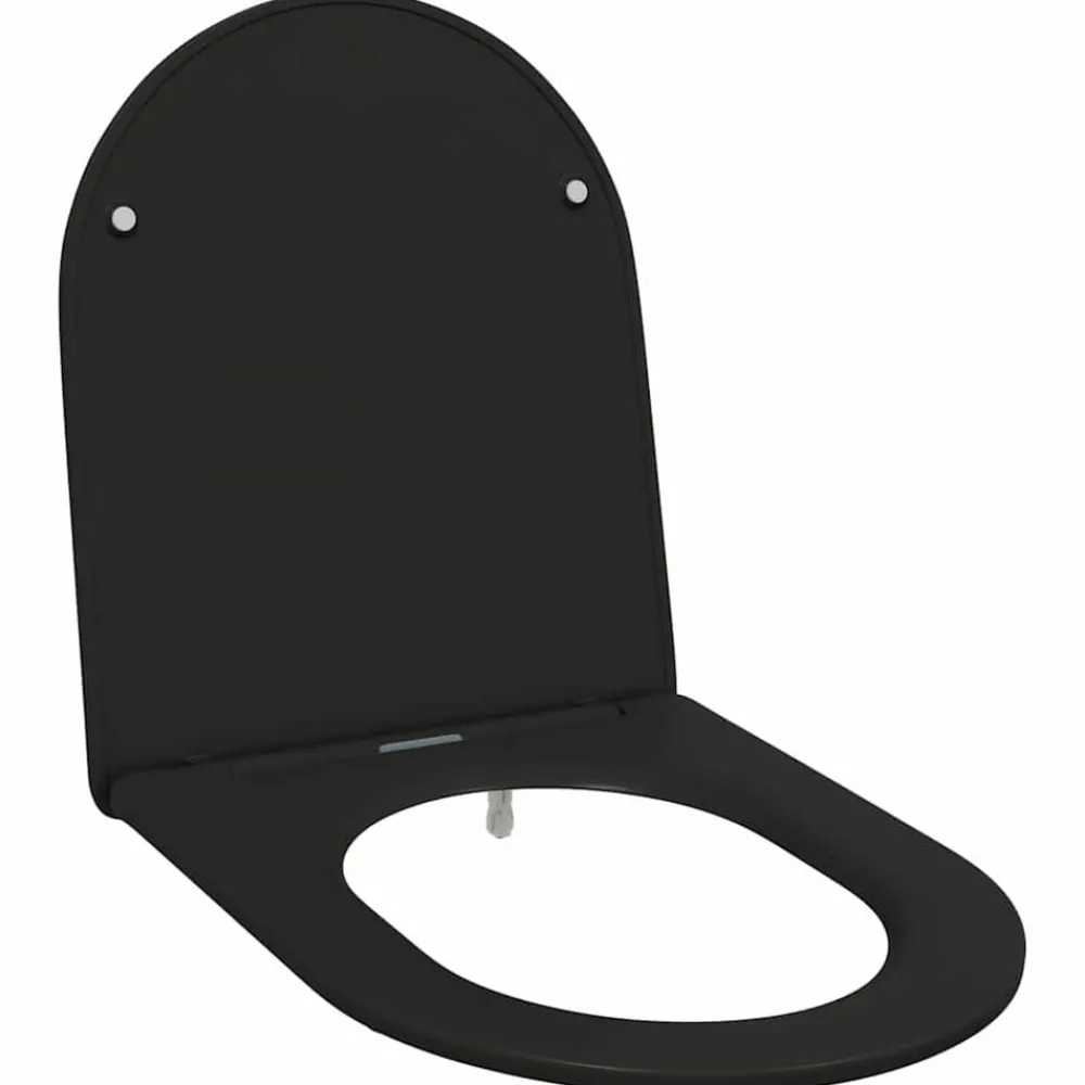 vidaXL Siège de toilette 47 x 36 x 3,4 cm Duroplast