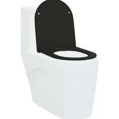 vidaXL Siège de toilette 47 x 36 x 3,4 cm Duroplast