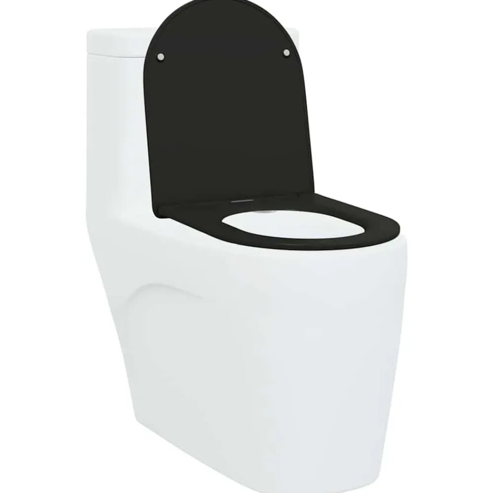 vidaXL Siège de toilette 47 x 36 x 3,4 cm Duroplast