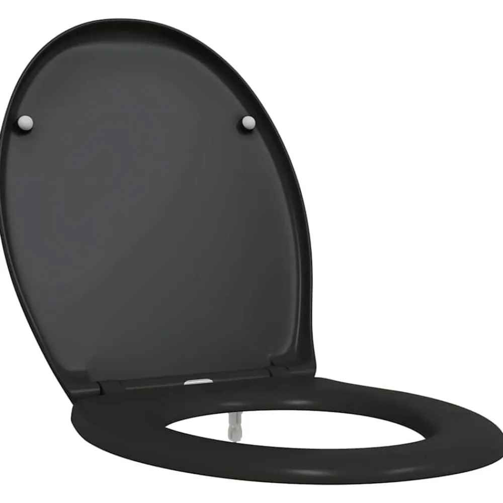 vidaXL Siège de toilette 47 x 37 x 4 cm Duroplast