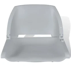 Pièces Détachées Pour Véhicules-vidaXL Siège pliant de bateau et dossier sans coussin 48x51x41 cm Gris