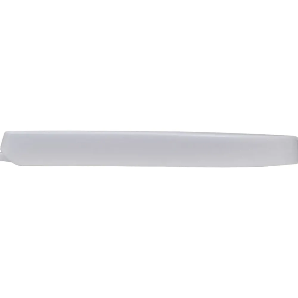 vidaXL Sièges de toilette avec couvercles 2 pcs Plastique Blanc