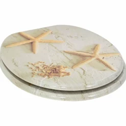vidaXL Sièges WC lot de 2 MDF et couvercle à fermeture en douceur
