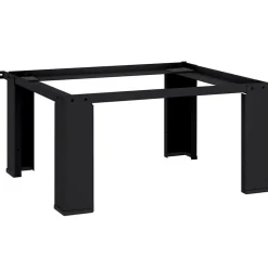Accessoires Pour Appareils Électroménagers-vidaXL Socle pour Machine à Laver 64 x 55 x 32,5 cm Acier Noir