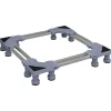 vidaXL Socle pour machine à laver Gris 67 x 67 x 12 cm