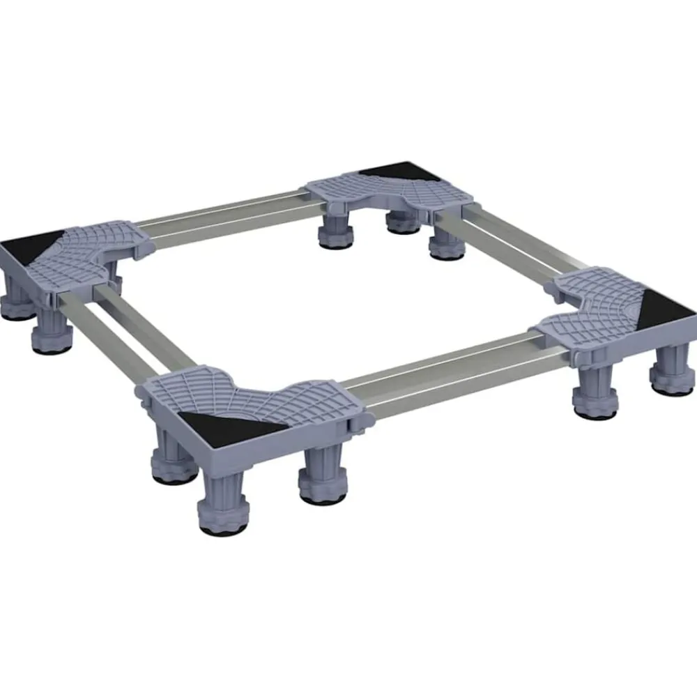 vidaXL Socle pour machine à laver Gris 67 x 67 x 12 cm