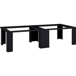 Accessoires Pour Appareils Électroménagers-vidaXL Socle pour Machine à Laver 2 pcs 127 x 54,5 x 32,5 cm Noir
