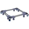 vidaXL Socle pour machine à laver Gris 67 x 67 x 12 cm