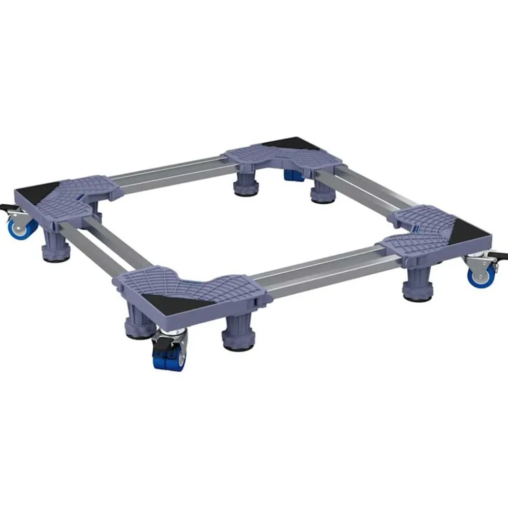 vidaXL Socle pour machine à laver Gris 67 x 67 x 12 cm