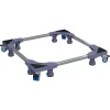 vidaXL Socle pour machine à laver Gris 66 x 66 x 12 cm