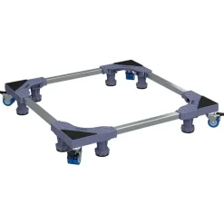 vidaXL Socle pour machine à laver Gris 66 x 66 x 12 cm