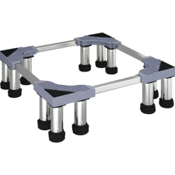 vidaXL Socle pour machine à laver Gris 67 x 67 x 21,5 cm