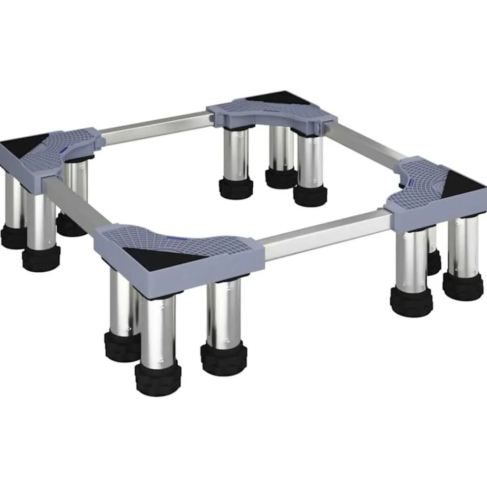 vidaXL Socle pour machine à laver Gris 67 x 67 x 21,5 cm