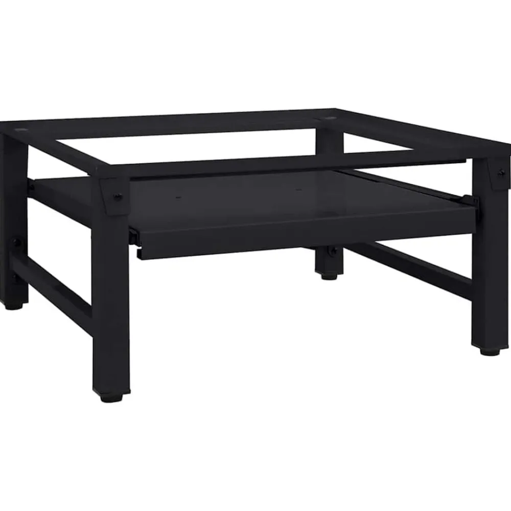 vidaXL Socle pour Machine à Laver 62 x 60,5 x 32,5 cm Acier