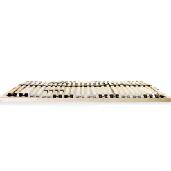 vidaXL Sommier à lattes sans matelas avec 28 lattes 7 zones 70x200 cm
