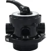 Plomberie-vidaXL Soupape à multi-voies pour filtre à sable ABS 1,5" 4 voies