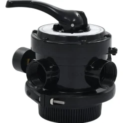 Plomberie-vidaXL Soupape à multi-voies pour filtre à sable ABS 1,5" 4 voies
