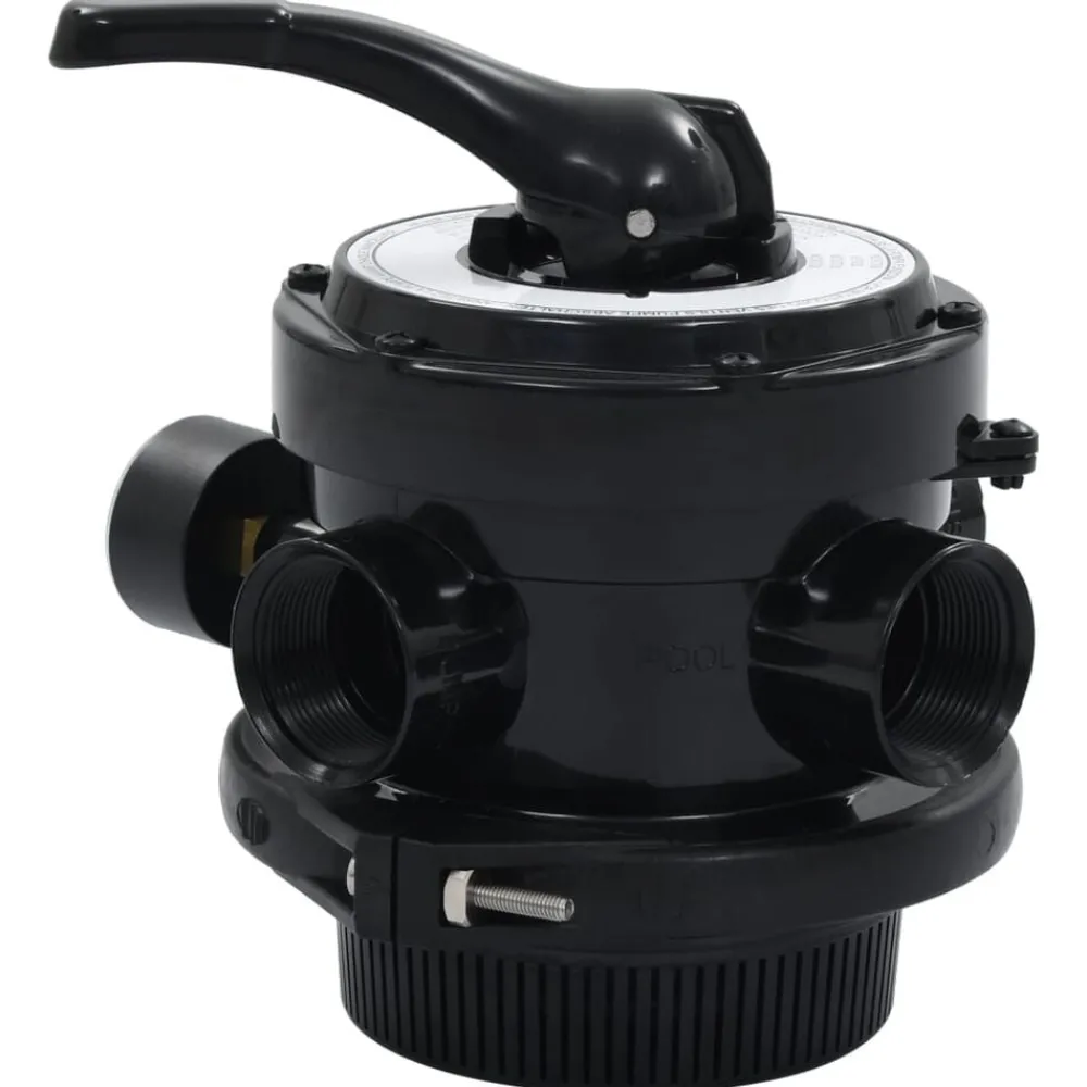 Plomberie-vidaXL Soupape à multi-voies pour filtre à sable ABS 1,5" 4 voies
