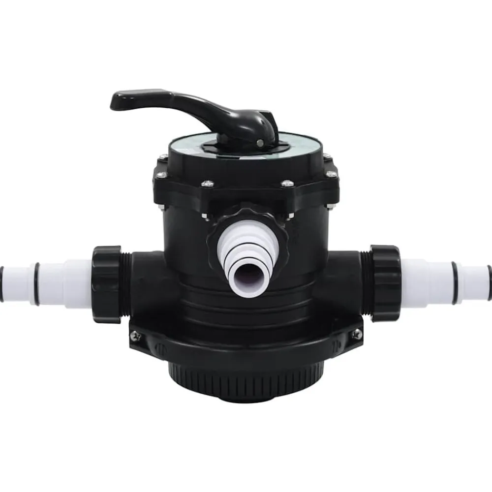 vidaXL Soupape à multi-voies pour filtre à sable ABS 1,5" 6 voies