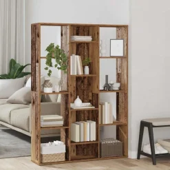 vidaXL Séparateur de pièce/bibliothèque 100x24x140 cm